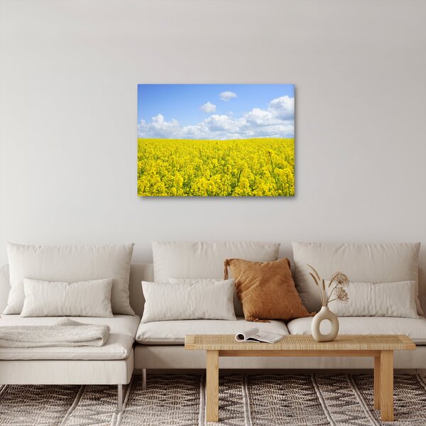 Egy sárga mező képe (70x50 cm)