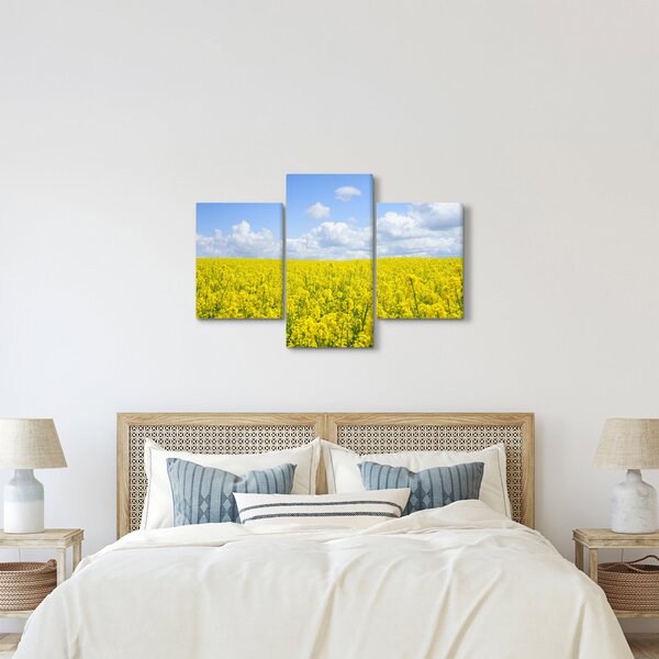 Egy sárga mező képe (90x60 cm)