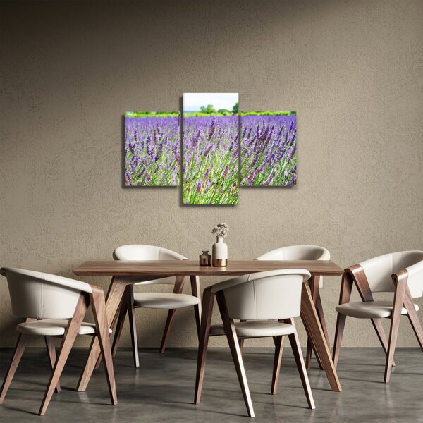 Egy mező képe a levendulával (90x60 cm)