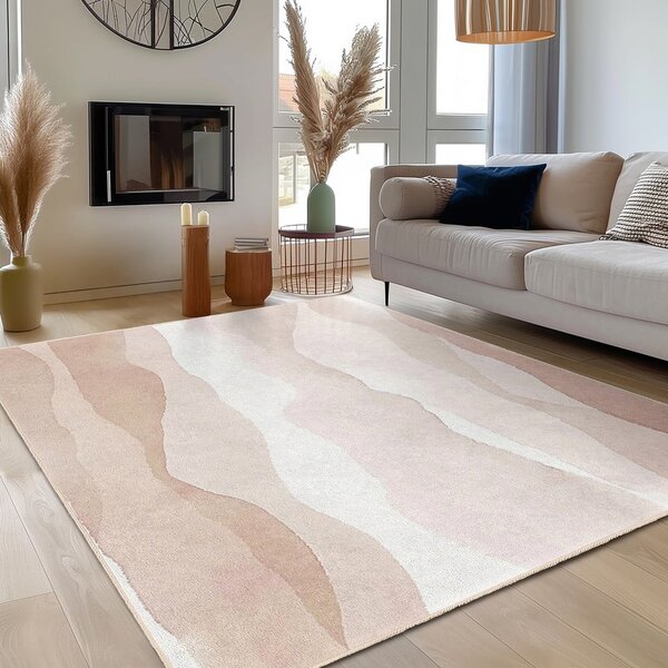 Krémszínű mosható szőnyeg 60x100 cm Komodo Beach – Mila Home