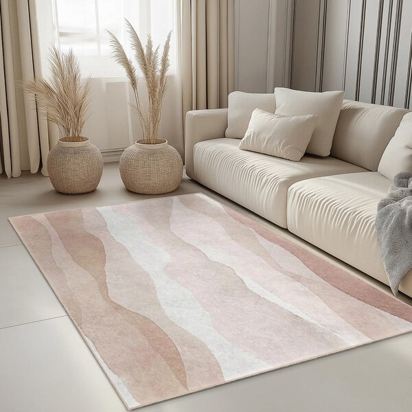 Krémszínű mosható szőnyeg 60x100 cm Komodo Beach – Mila Home