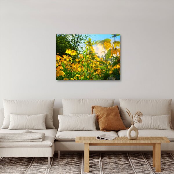Sárga virágok képe (70x50 cm)