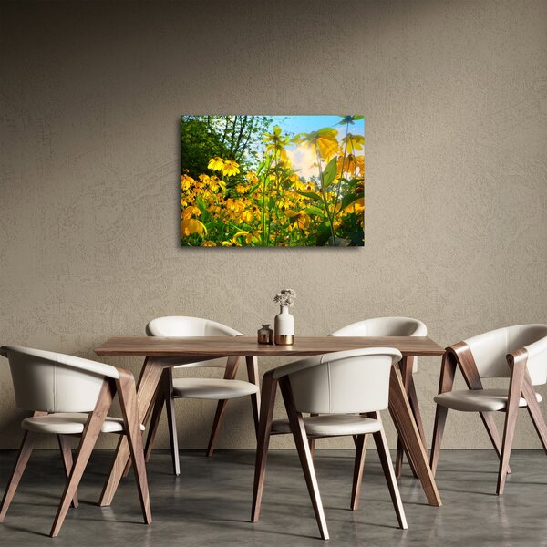 Sárga virágok képe (70x50 cm)
