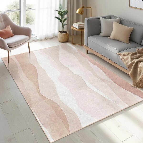 Krémszínű mosható szőnyeg 60x100 cm Komodo Beach – Mila Home