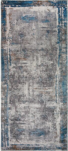 Kék mosható futószőnyeg 60x150 cm Abstract Colors Blue – Vitaus