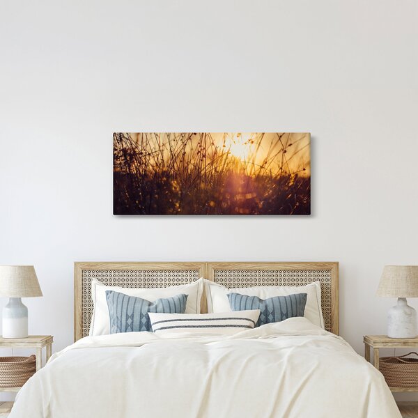 A mező képe naplementekor (120x50 cm)