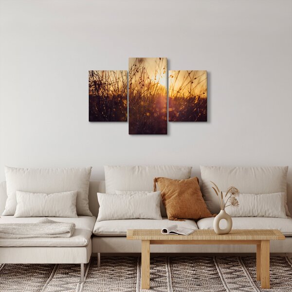 A mező képe naplementekor (90x60 cm)