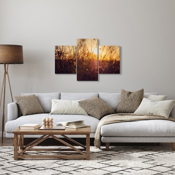 A mező képe naplementekor (90x60 cm)