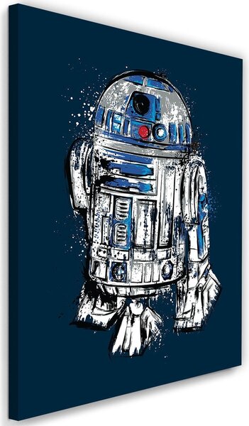 Gario Vászonkép Star Wars, android R2D2 - Dr.Monekers Méret: 40 x 60 cm