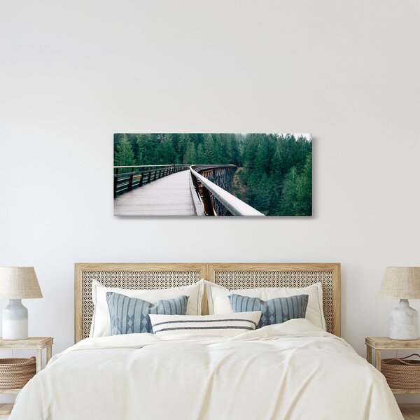 Kép - Híd a fák csúcsán (120x50 cm)