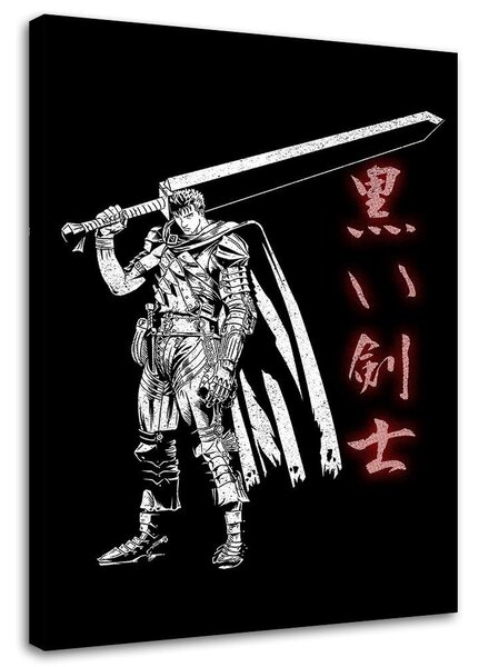 Kép Figura karddal a vállán - DDJVigo Méret: 40 x 60 cm, Kivitelezés: Vászonkép