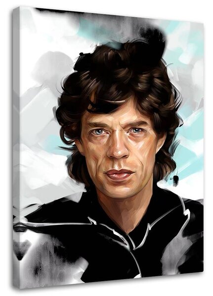 Gario Vászonkép Mick Jagger - Dmitry Belov Méret: 40 x 60 cm
