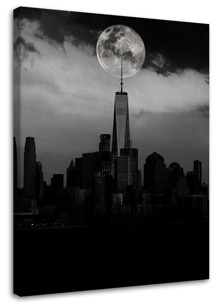 Gario Vászonkép 1 World Trade Center fekete-fehér - Dmitry Belov Méret: 40 x 60 cm