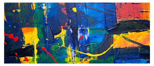 Kép - Absztrakció (120x50 cm)