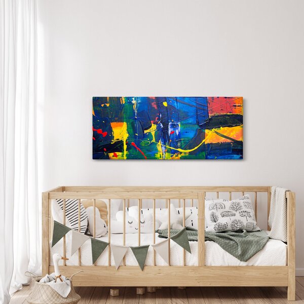 Kép - Absztrakció (120x50 cm)