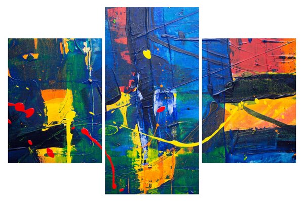 Kép - Absztrakció (90x60 cm)