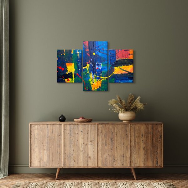Kép - Absztrakció (90x60 cm)