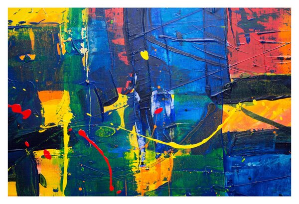 Kép - Absztrakció (90x60 cm)