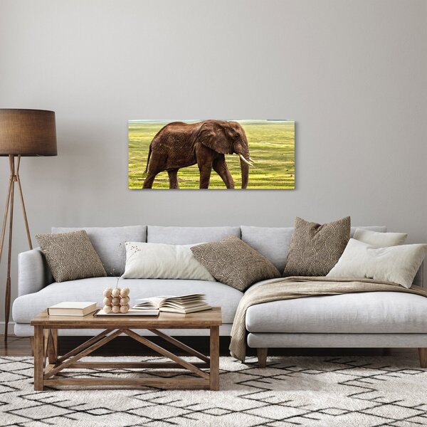 Egy elefánt képe (120x50 cm)