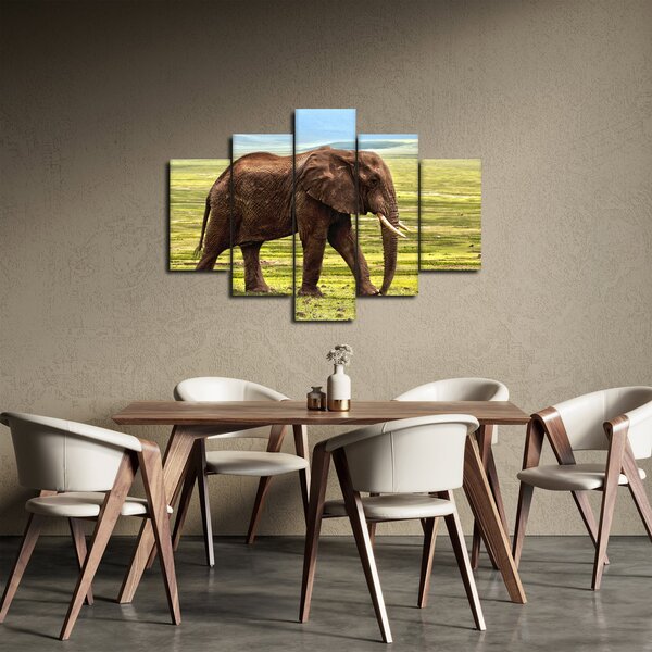 Egy elefánt képe (150x105 cm)
