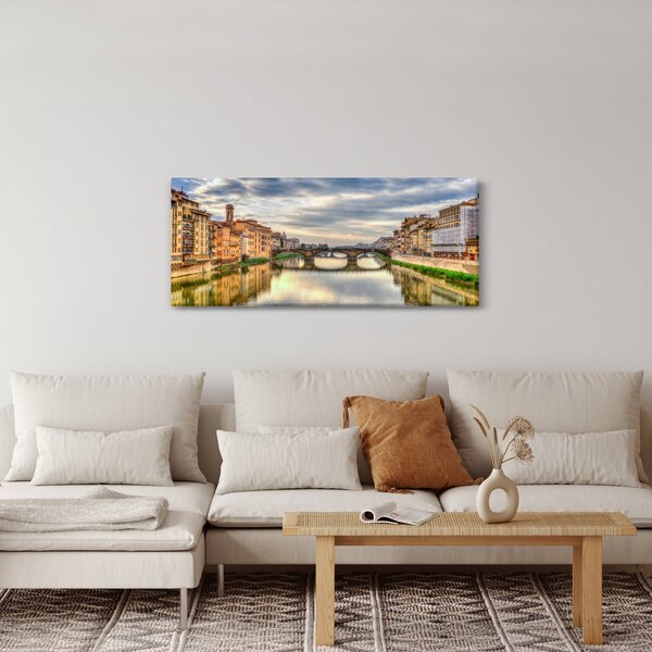 Kép - Híd a folyón (120x50 cm)