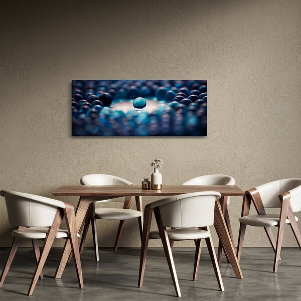 Festés - Kék golyók (120x50 cm)
