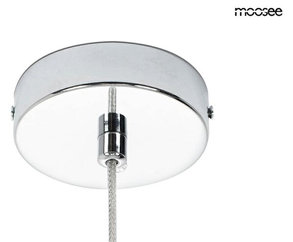 MOOSEE AQUA 20 Üveg Függőlámpa Átlátszó