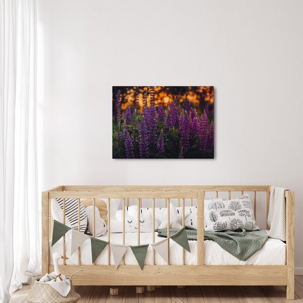 Egy csillagfürt virág képe (70x50 cm)