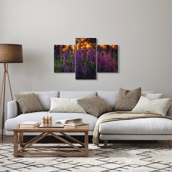 Egy csillagfürt virág képe (90x60 cm)