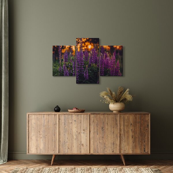 Egy csillagfürt virág képe (90x60 cm)