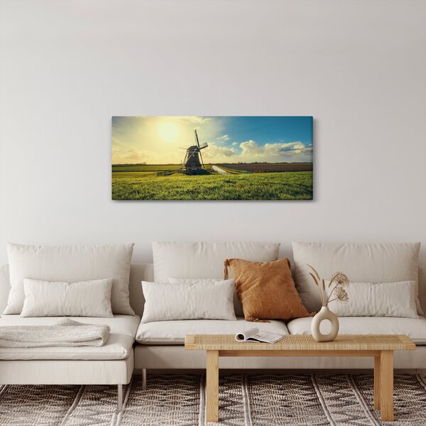 Kép - Szélmalom (120x50 cm)