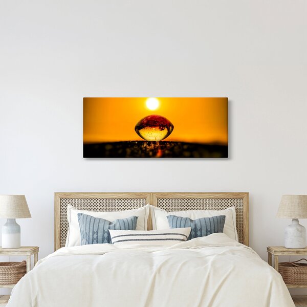 Egy üvegcsepp képe (120x50 cm)