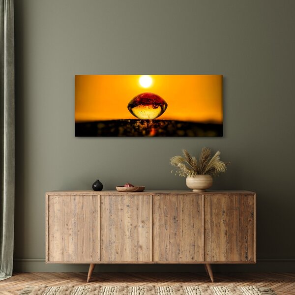 Egy üvegcsepp képe (120x50 cm)