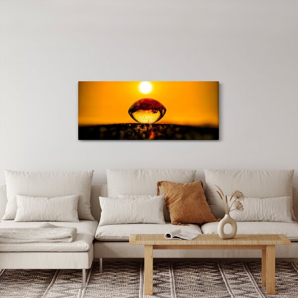 Egy üvegcsepp képe (120x50 cm)