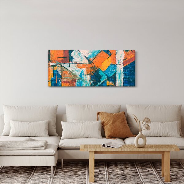 Kép - Absztrakció (120x50 cm)