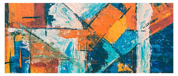 Kép - Absztrakció (120x50 cm)