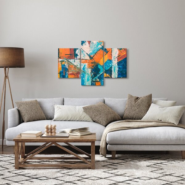 Kép - Absztrakció (90x60 cm)