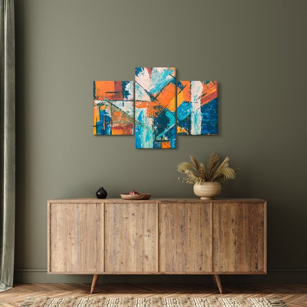 Kép - Absztrakció (90x60 cm)