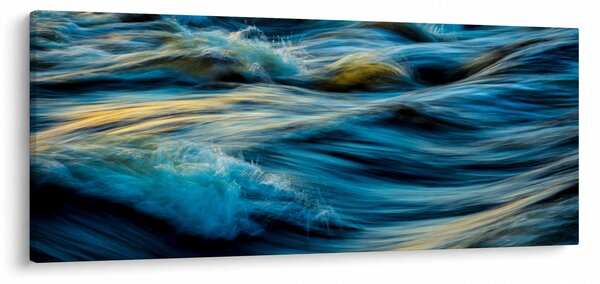 Kép - Hullámok (120x50 cm)