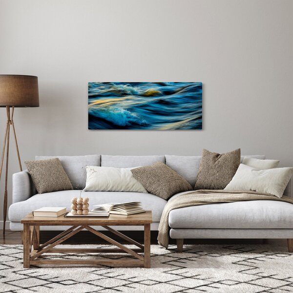 Kép - Hullámok (120x50 cm)
