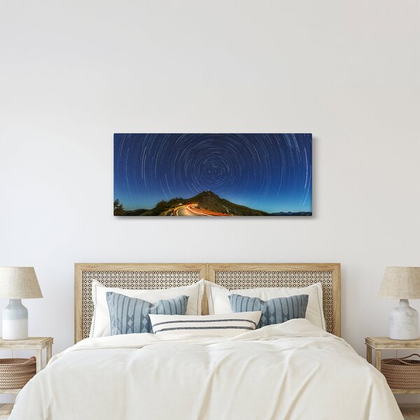 Forgó csillagok képe (120x50 cm)