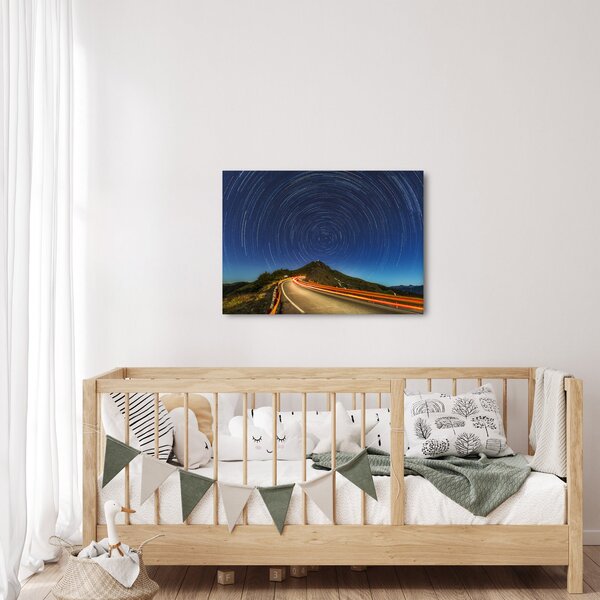 Forgó csillagok képe (70x50 cm)