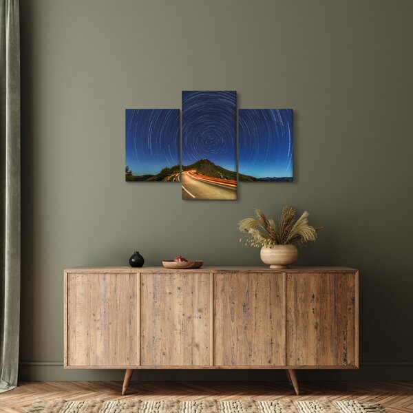 Forgó csillagok képe (90x60 cm)