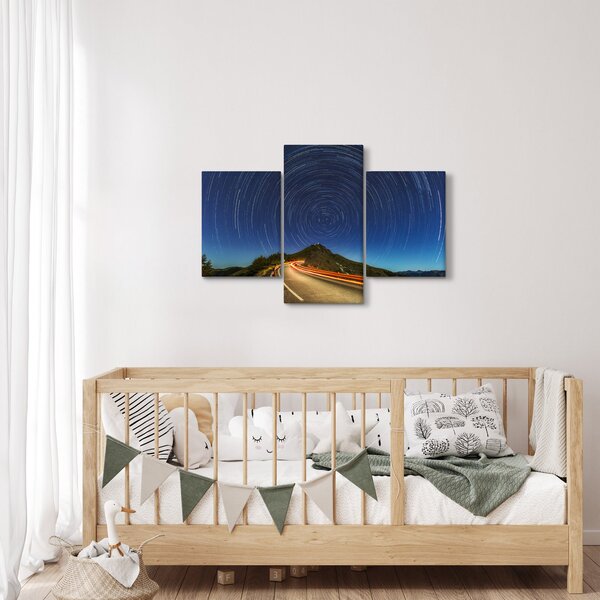 Forgó csillagok képe (90x60 cm)