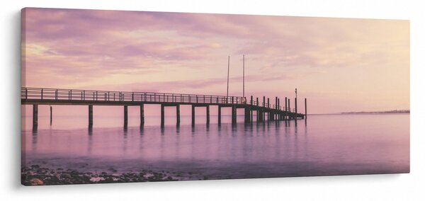 Kép - Kikötő (120x50 cm)
