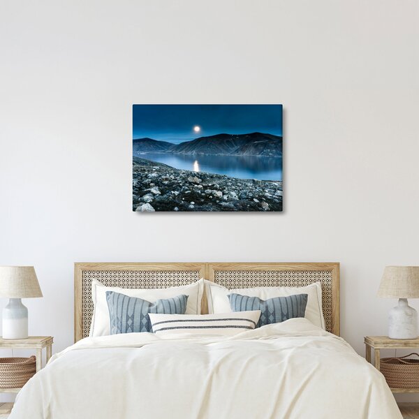 Egy éjszakai táj képe, Izland (70x50 cm)
