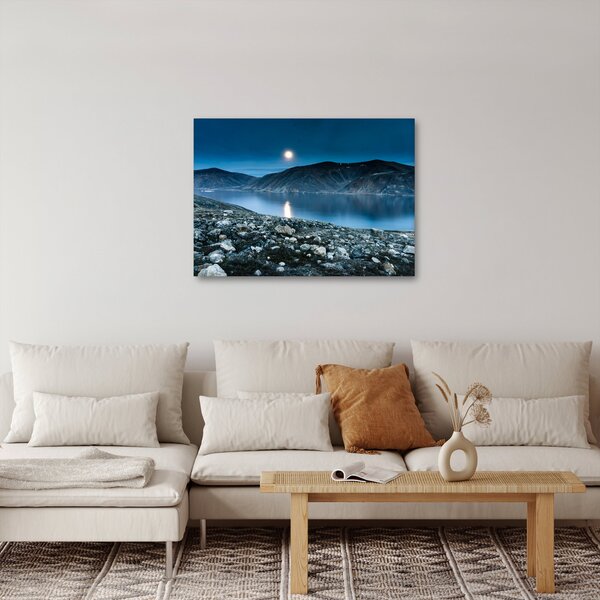 Egy éjszakai táj képe, Izland (70x50 cm)