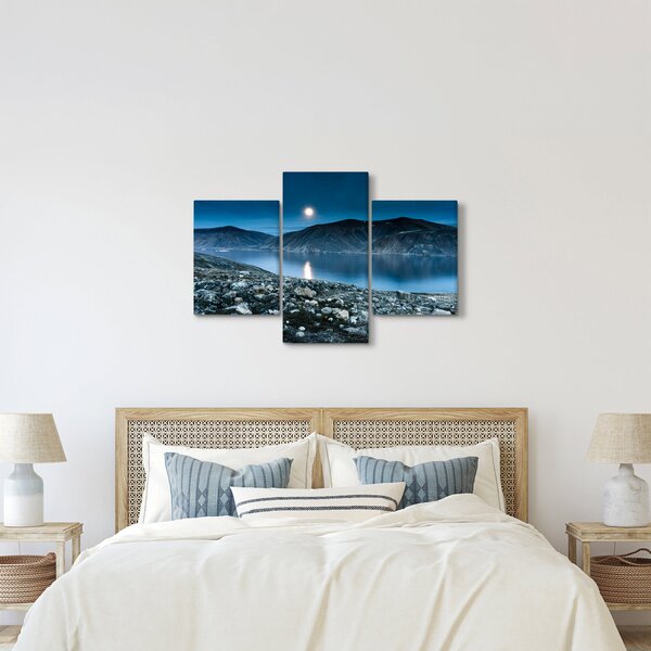 Egy éjszakai táj képe, Izland (90x60 cm)