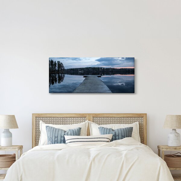 Kép - Móló a tón (120x50 cm)