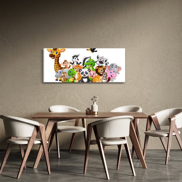 Az állatok képe (120x50 cm)